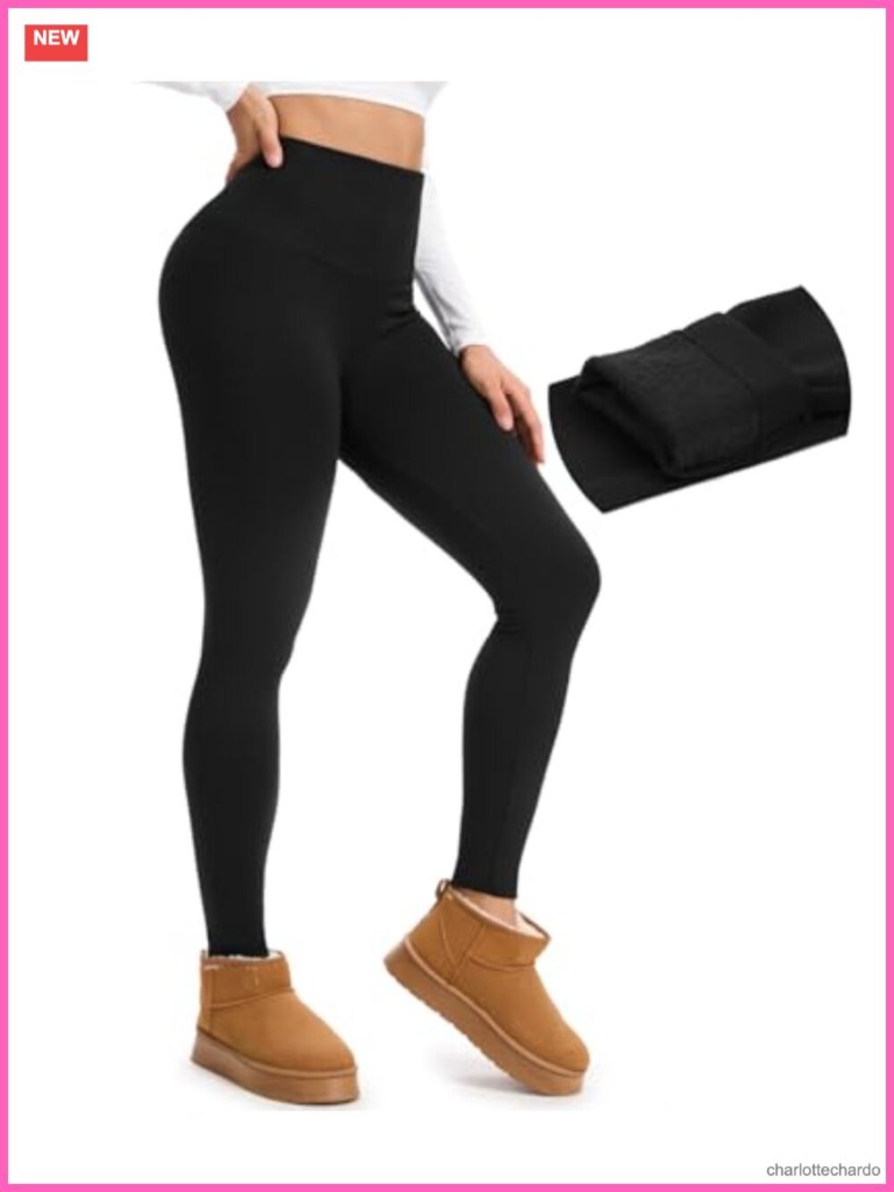Fleece Lined Seamless Thermal Winter Warm High Waist Leggings Women